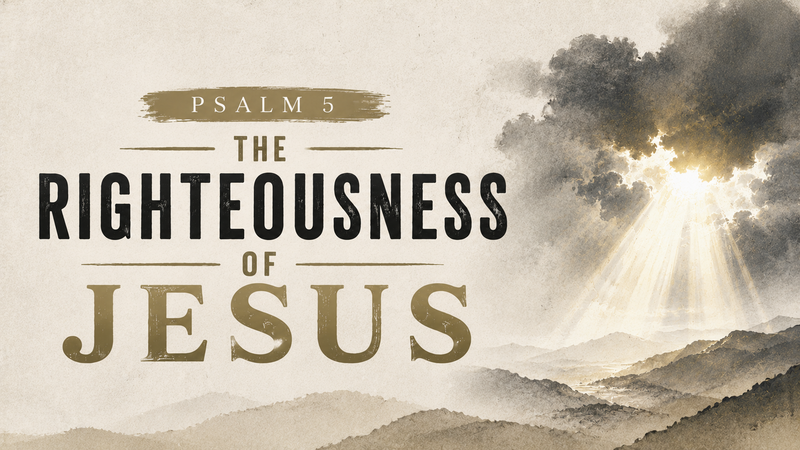 The Righteousness of Jesus
