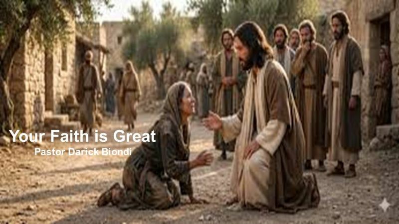 Your Faith is Great