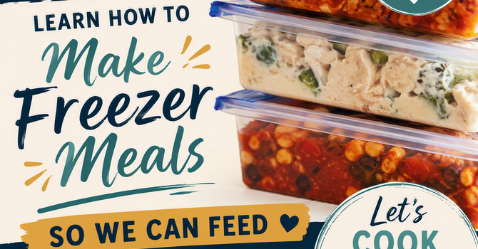 Freezer Meals for Those in Need