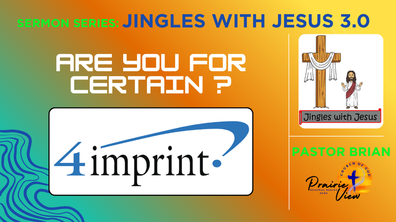 Are You For Certain