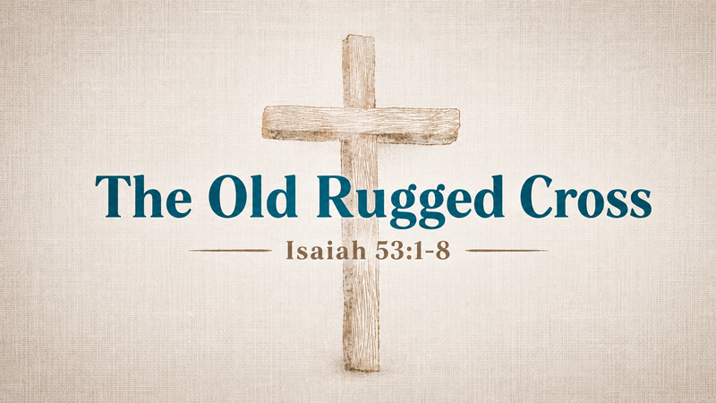 The Old Rugged Cross