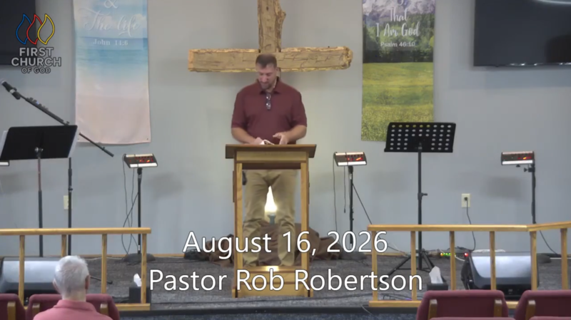 8-16-2026 Sermon