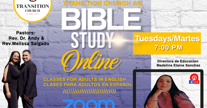 Bible Study / Estudio Bíblico 7PM