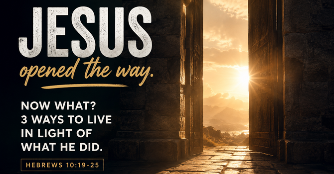 Let Us Draw Near, Hold Fast, and Love One Another