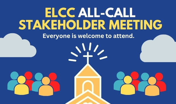 Next ELCC All-Call Stakeholder Meeting