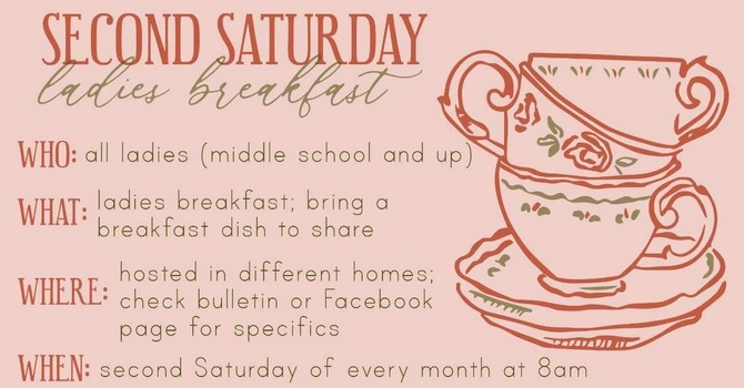 Second Saturday Ladies Breakfast