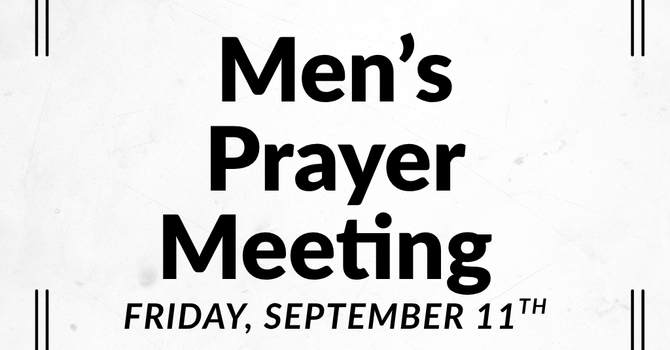 Men's Prayer Meeting