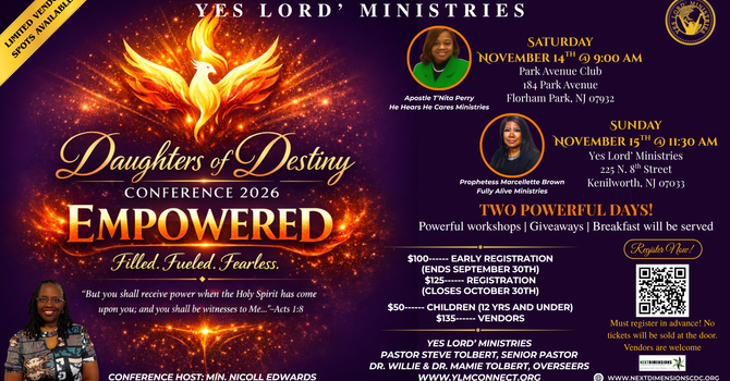 Daughters of Destiny Women's Conference 2026