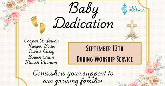 Baby Dedication