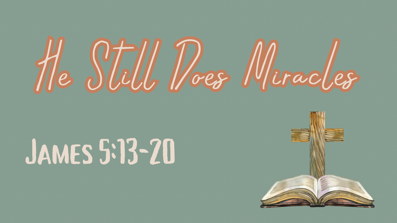 Simple Expectations: He Still Does Miracles