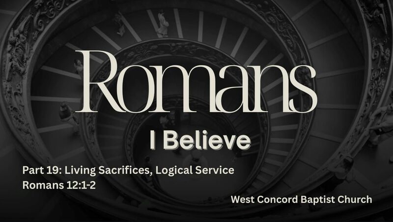 Living Sacrifices, Logical Service