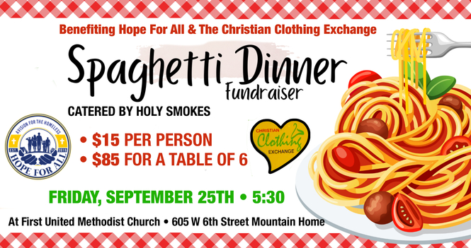 Spaghetti Dinner Fundraiser