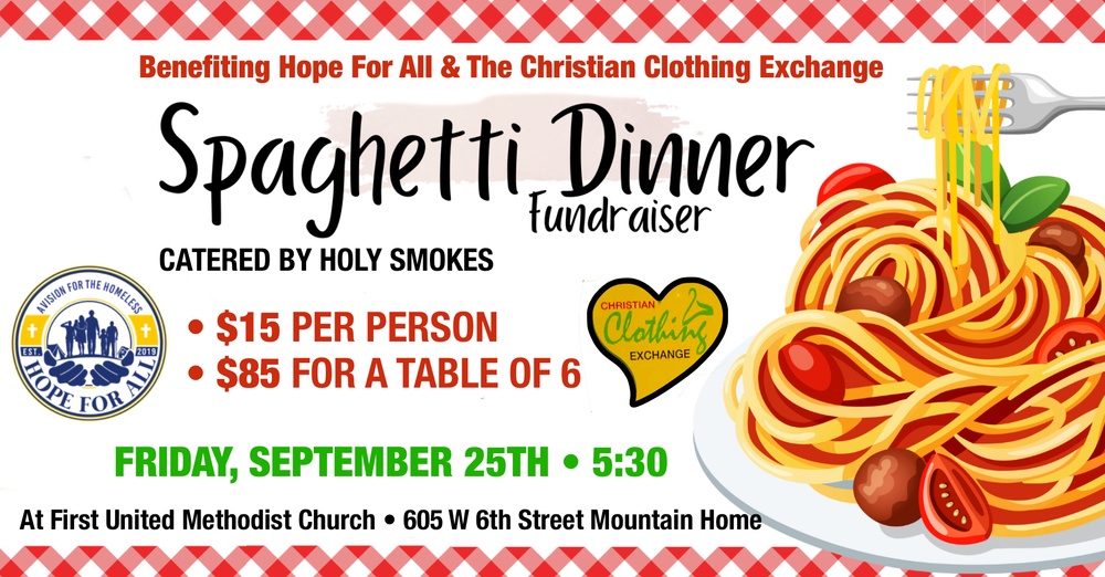 Spaghetti Dinner Fundraiser
