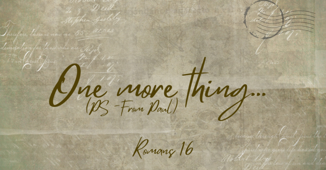 One More Thing