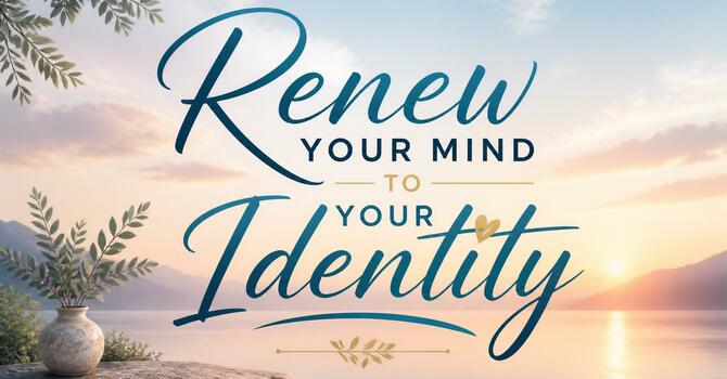 Renew Your Mind to Your Identity image