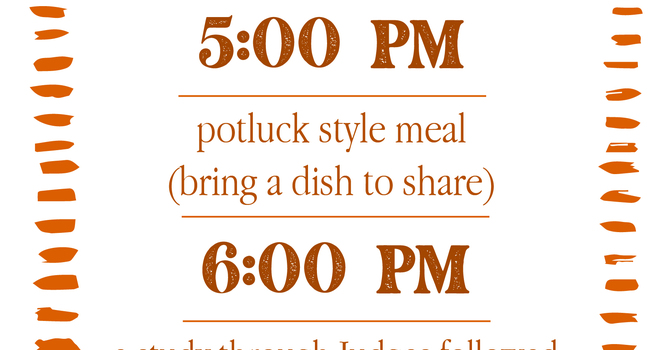 Potluck & Prayer