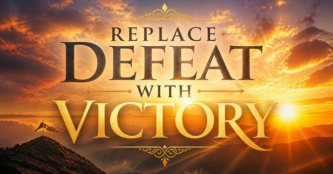 Replace Defeat with Victory image
