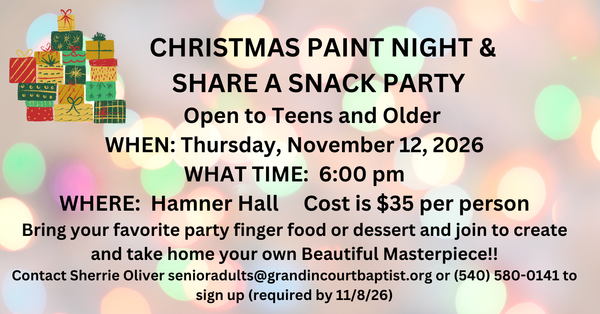 Paint Night! 