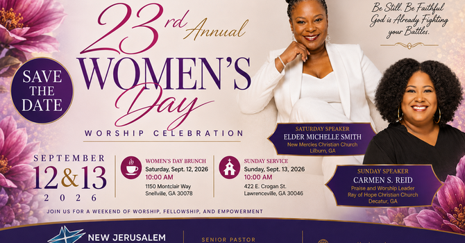 NJBC 23rd Annual Women’s Day Worship Celebration