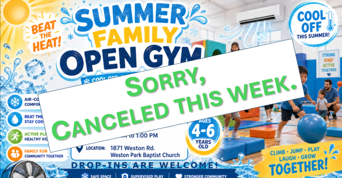 Summer Family Open Gym
