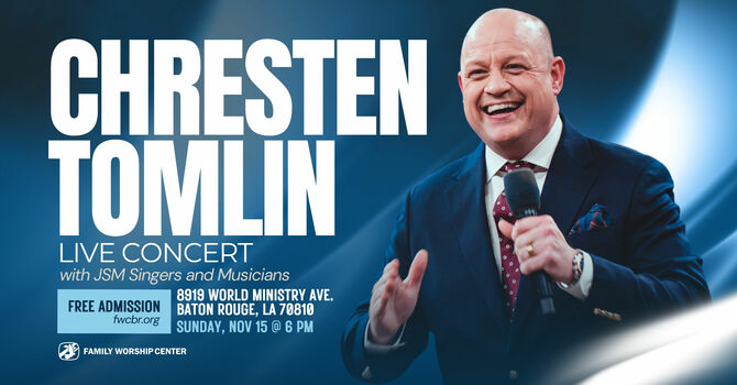 Chresten Tomlin Live Gospel Music Concert