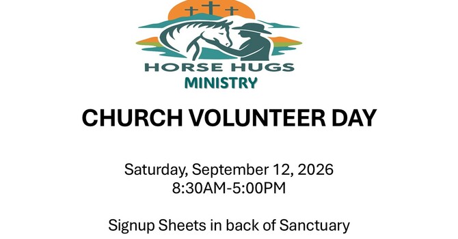 Horse Hugs Ministry Volunteer Day