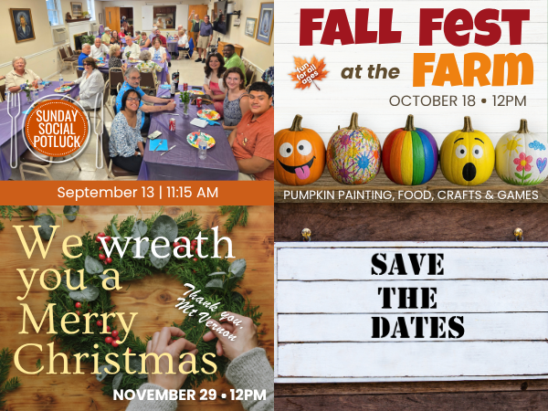 Coming up at Washington Farm