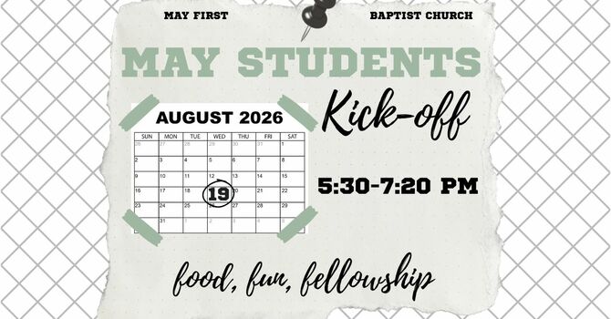 May Students Kick-Off