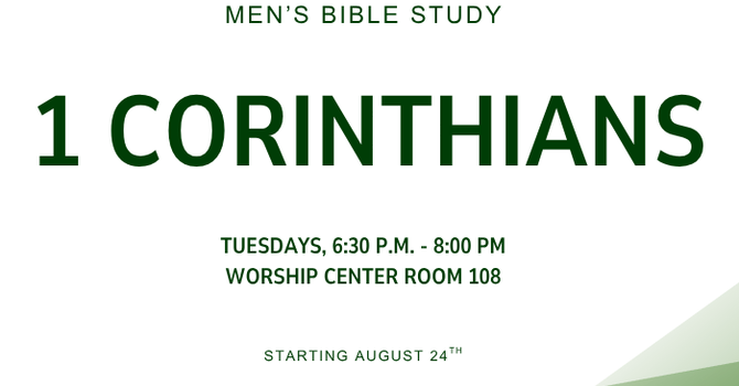 Men's Bible Study - 1 Corinthians 