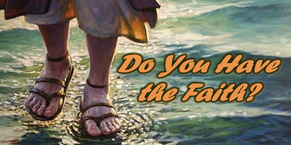 RefleXions on what the disciples learned from Jesus calling to Peter to step out of the security of the boat and walk to him.