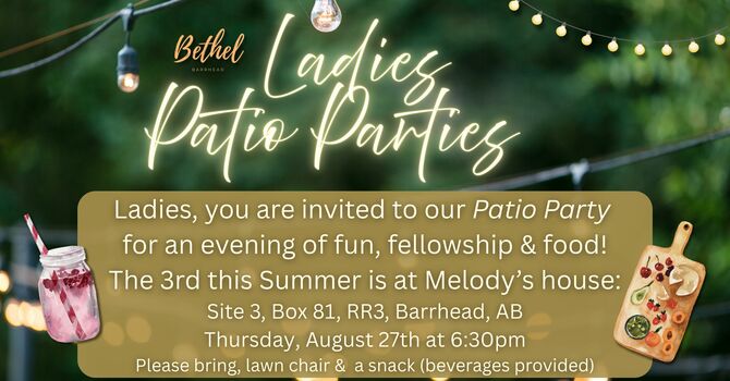 Ladies Patio Parties