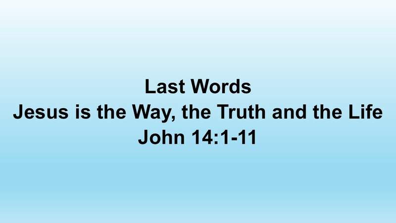 Last Words