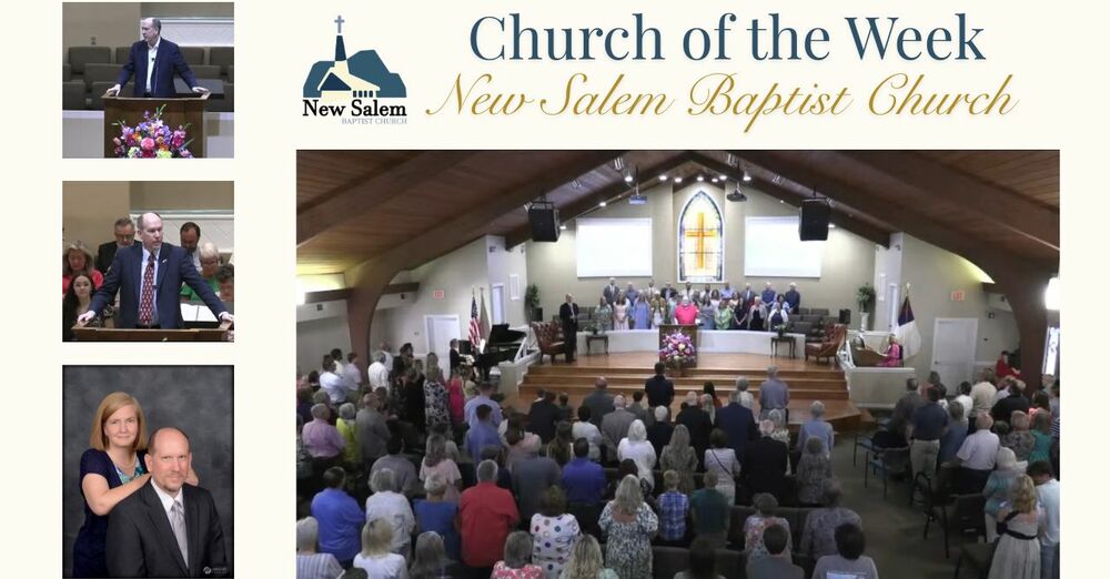 New Pastor / Church of the Week