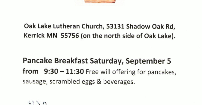 Pancake Breakfast!
