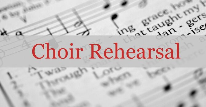 Choir Rehearsal - Sanctuary