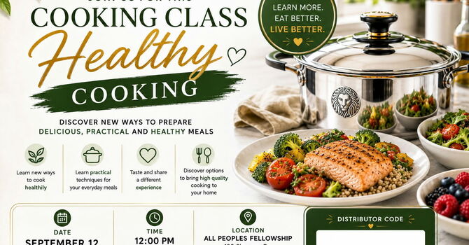 Healthy Cooking Class image
