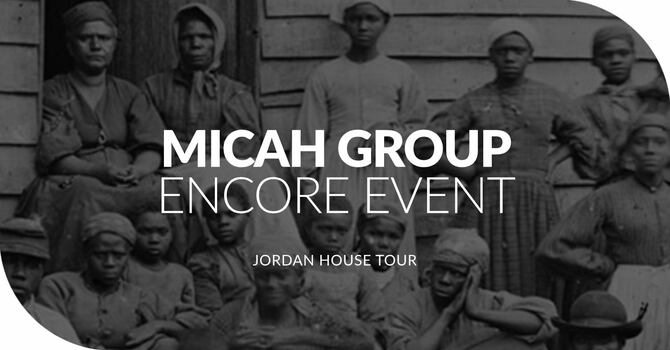 Micah Group : Encore Event