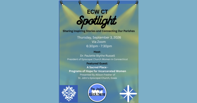 ECW CT Spotlight: A Sacred Place