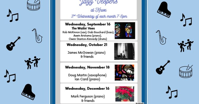 Jazz Vespers Returns for a New Season image