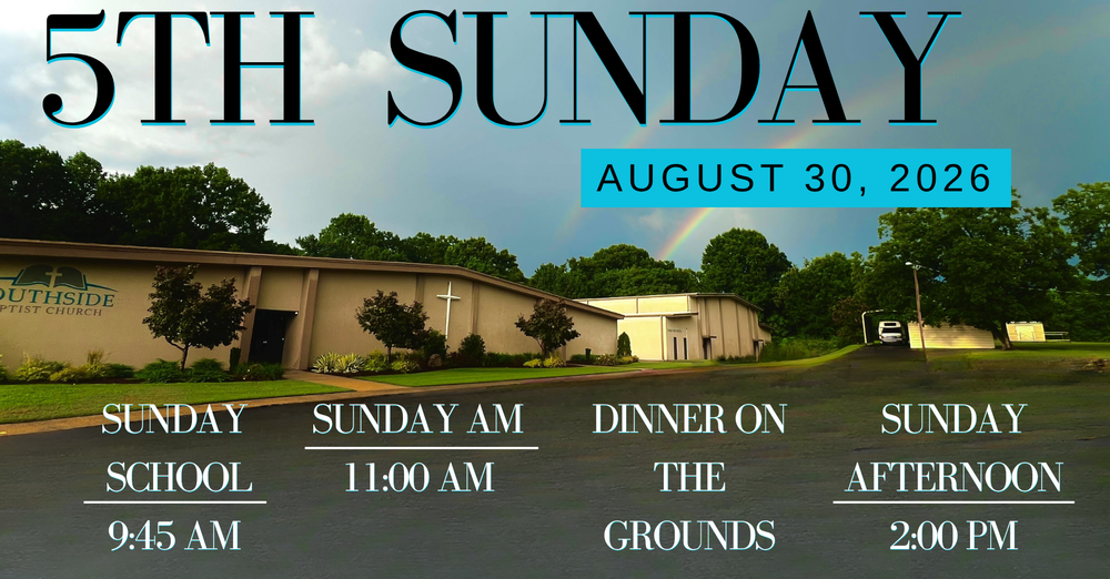 5th Sunday Fellowship / Schedule