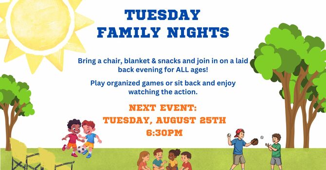 Tuesday Family Night