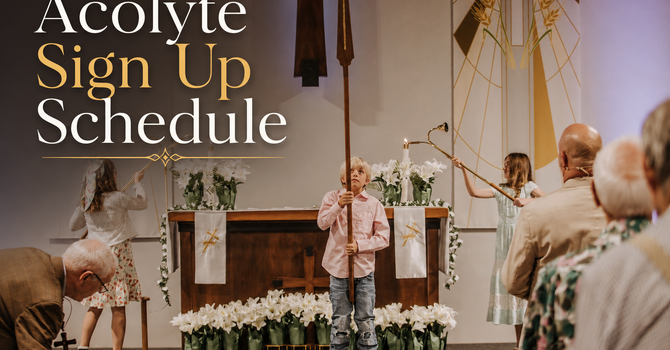 September Acolyte Schedule image