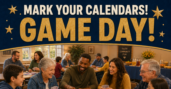 Mark Your Calendars for Game Day! image
