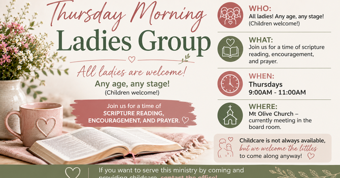 Thursday Morning Ladies Group