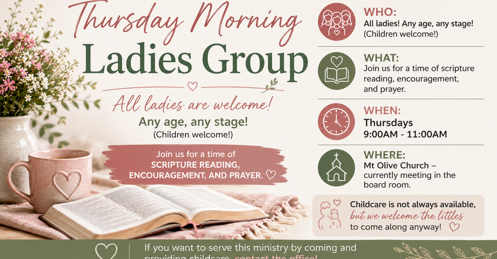 Thursday Morning Ladies Group