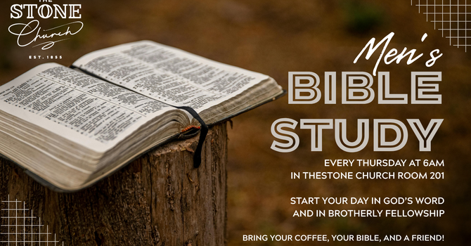 Thursday Morning Men's Group