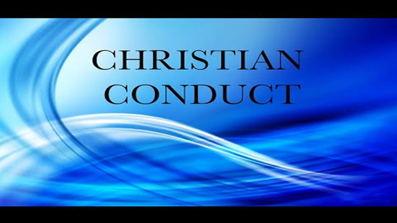 The Conduct of a Christian