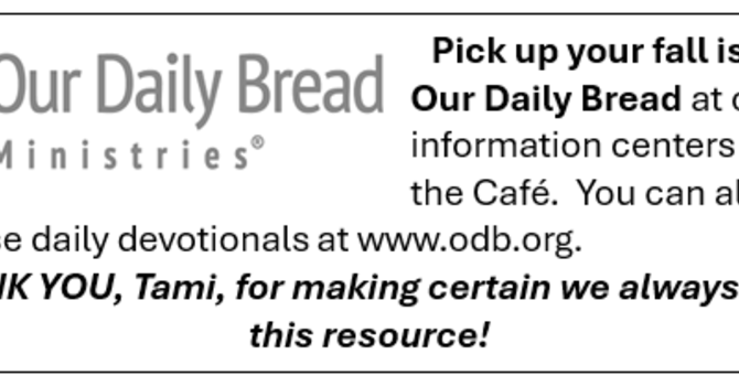 Our Daily Bread image