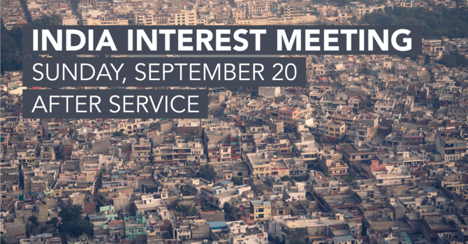 India Interest Meeting