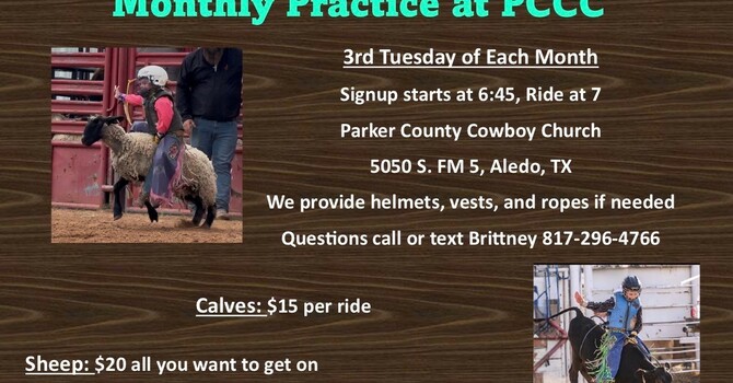 Mutton Bustin & Calf Riding Practice
